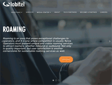 Tablet Screenshot of globitel.com